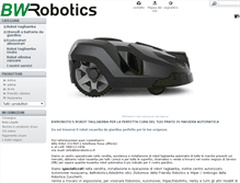 Tablet Screenshot of bwrobotics.it